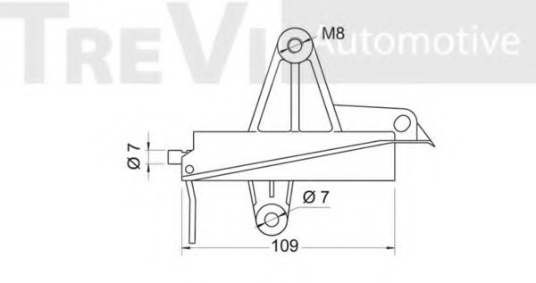 TREVI AUTOMOTIVE TD1532 Vibration Damper, timing belt